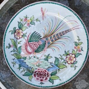 Beautiful Hand painted large plate. Made in Portugal.